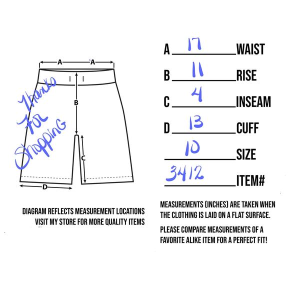 Crown & Ivy NWT Size 10 Scalloped‎ Star Shorts Women’s Casual Summer Shorts - Picture 2 of 7